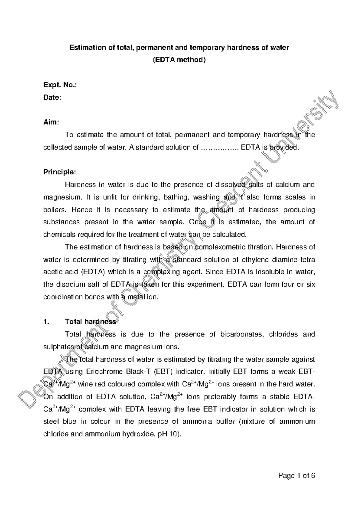 estimation-of-hardness-of-water-estimation-of-total-permanent-and