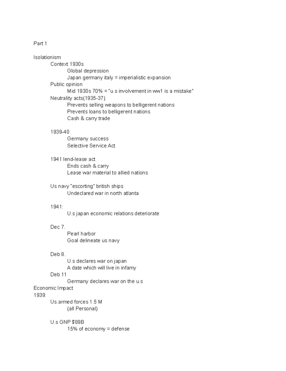 World War 2 U S Joins The War Part 1 Isolationism Context 1930s   Thumb 1200 1553 