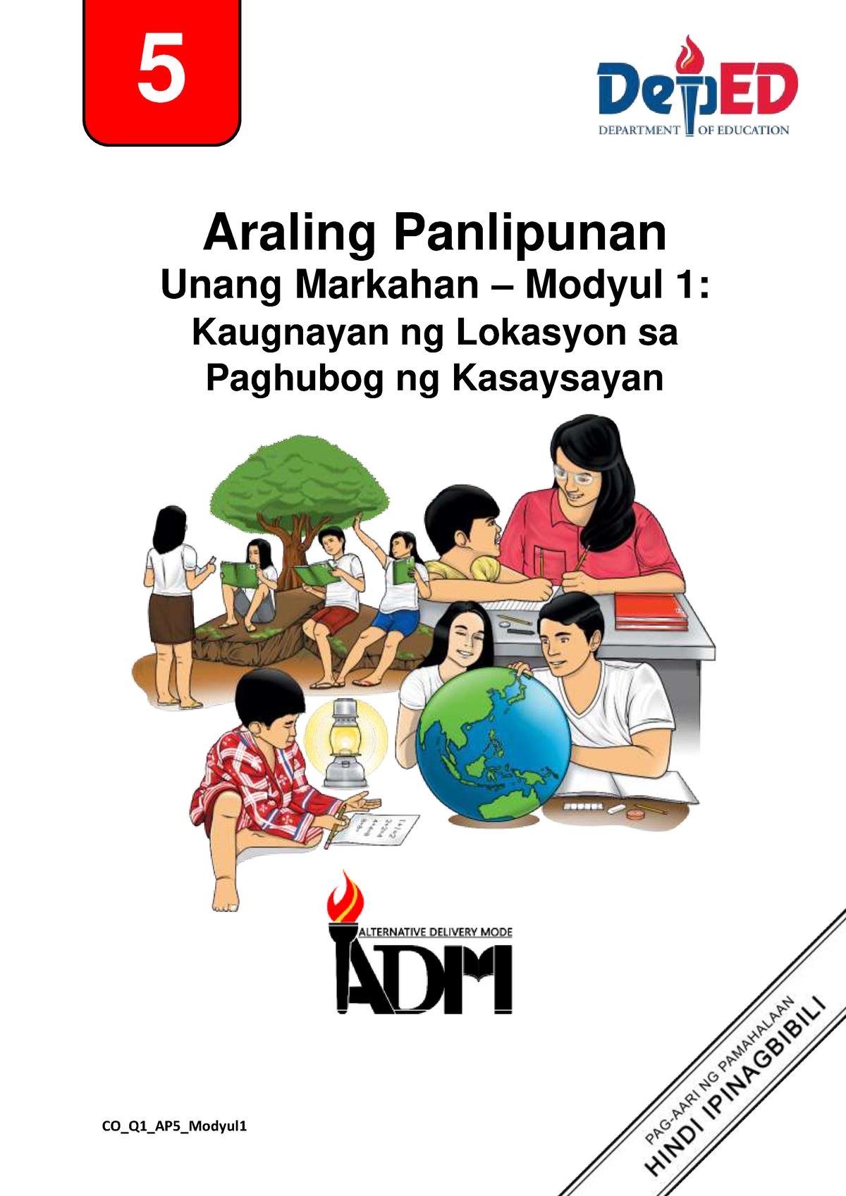 AP5 Q1 Mod1 Kaugnayan Ng Lokasyon Sa Paghubog Ng Kasaysayan V2 - 5 CO ...