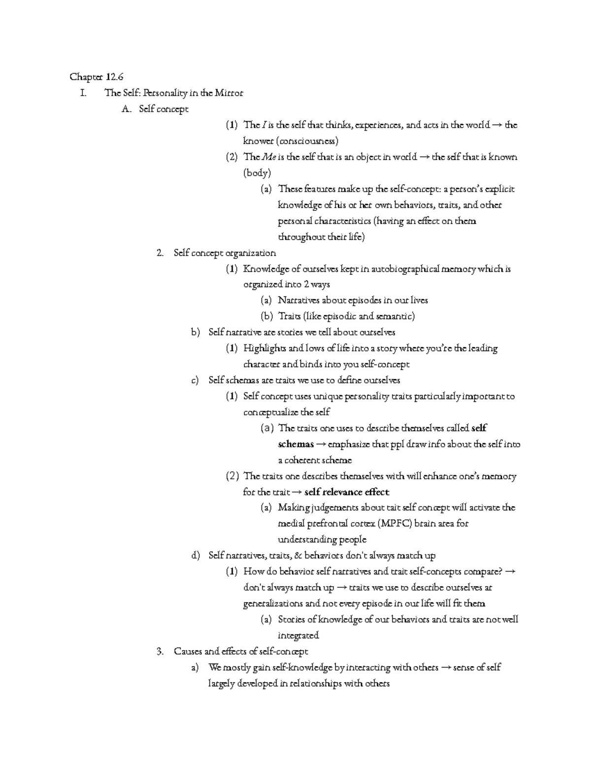 Exam 4 Psych - Summary of entire content for Exam 4 - Chapter 12. I ...
