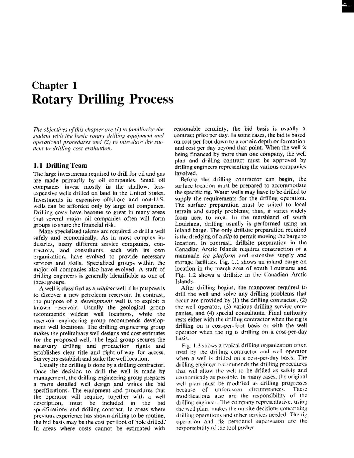 Chapter 01 - Drilling Engineering II - Studocu