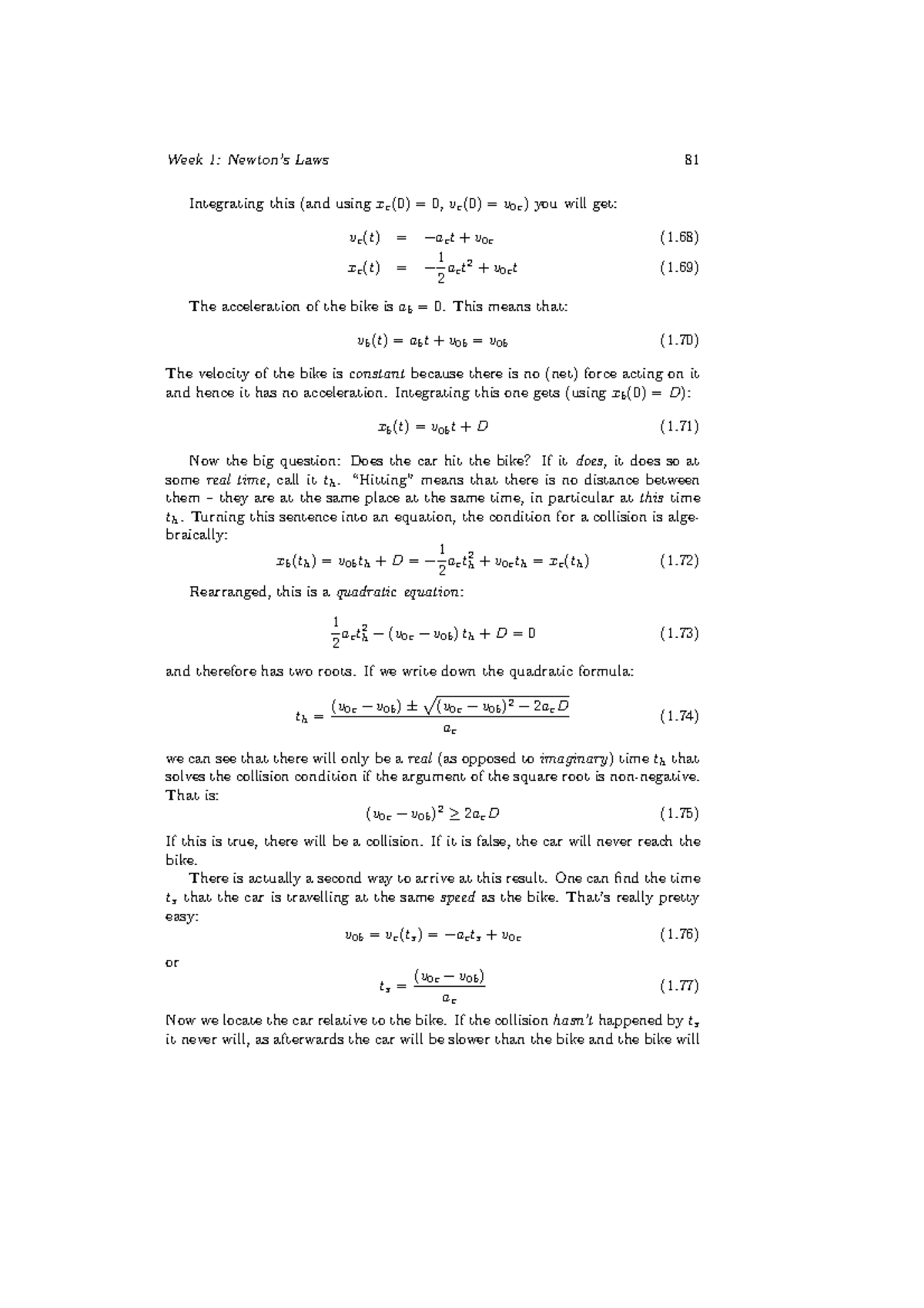 Applications Of Mechanics And Properties Of Matter