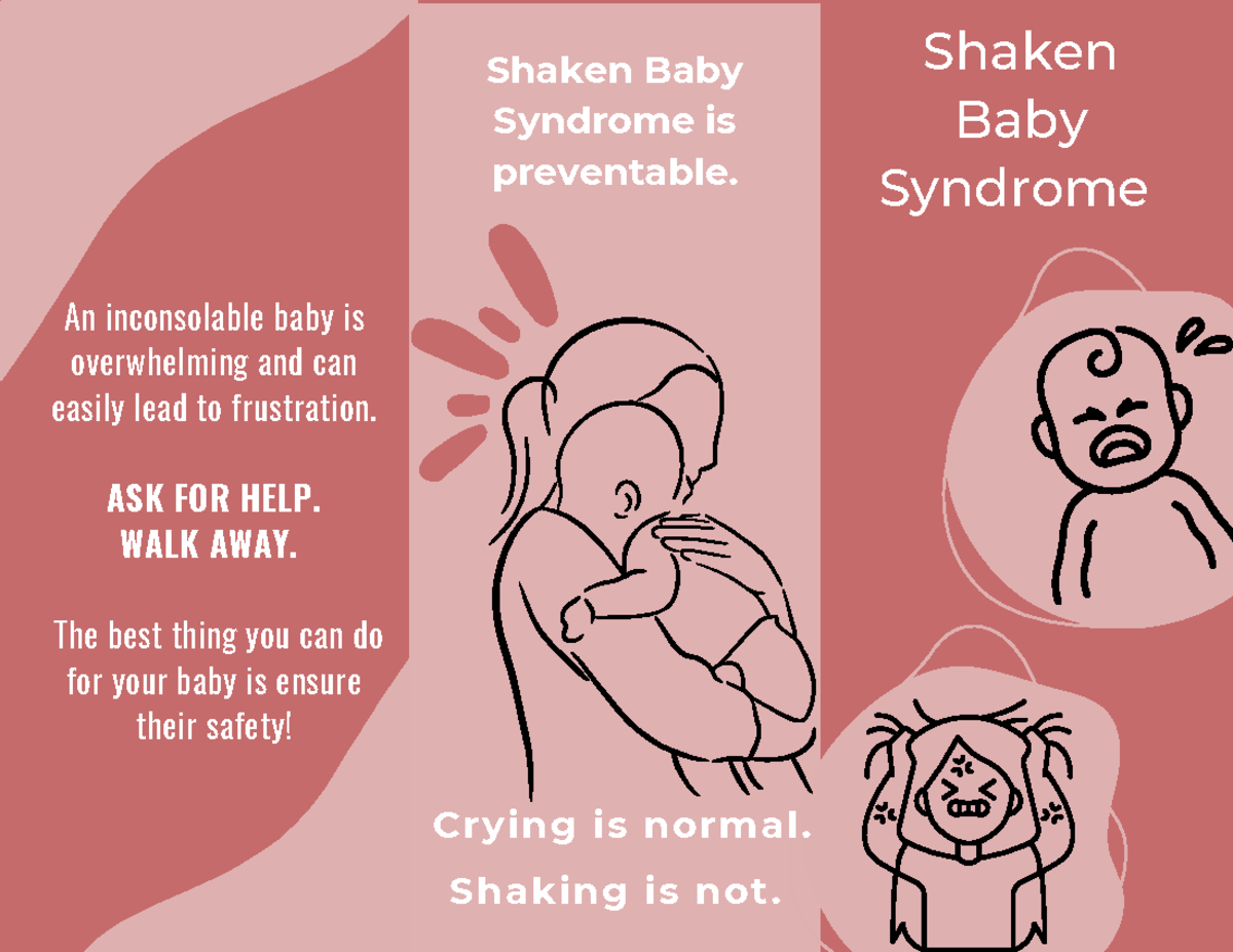 Shaken Baby   This Is A Brochure With Information To PreventSBS