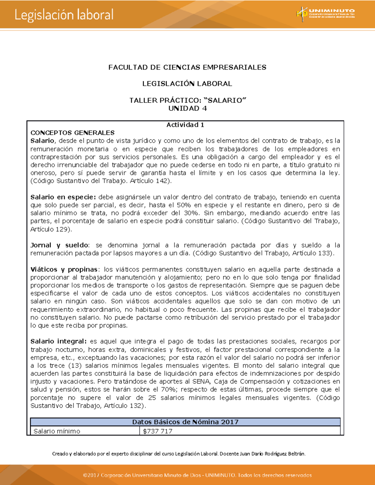 Legislacion Laboral - Trabajo - FACULTAD DE CIENCIAS EMPRESARIALES ...