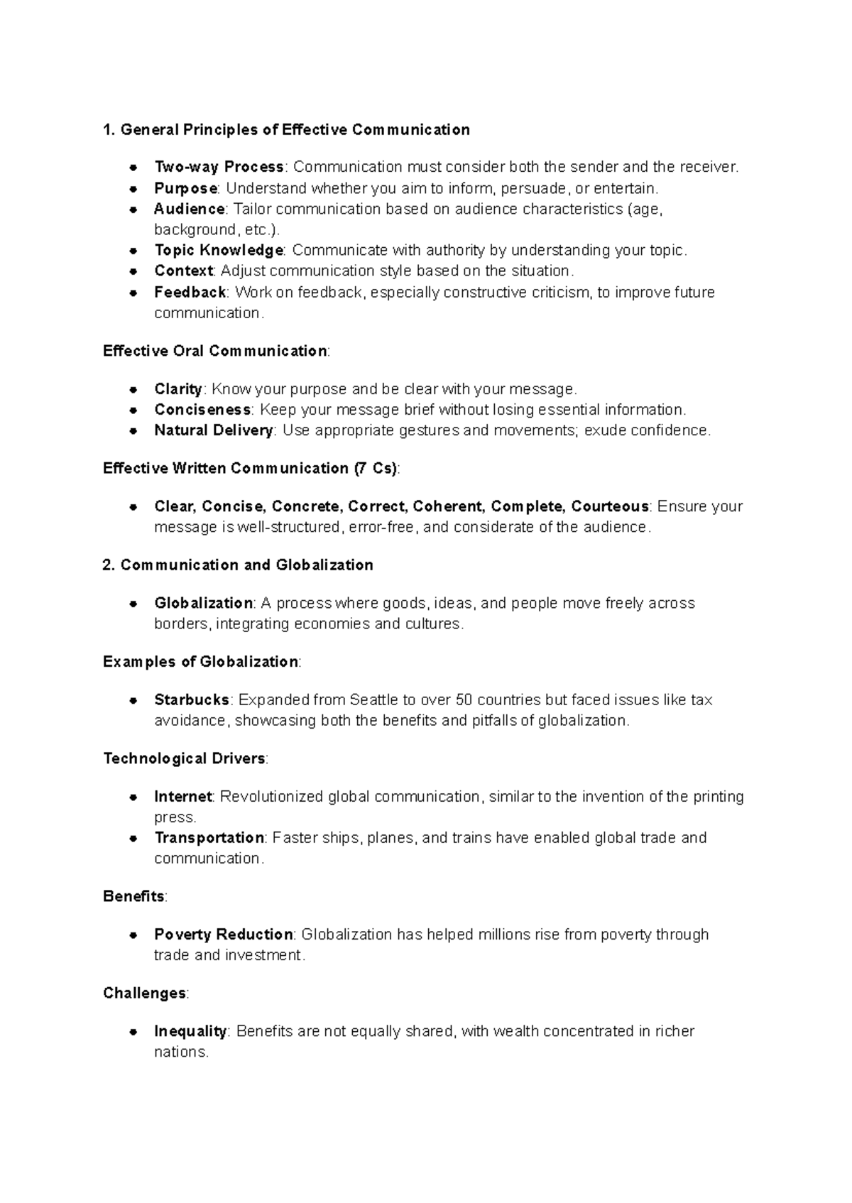 Copy of Gpcomm - Intro - furst year - General Principles of Effective ...