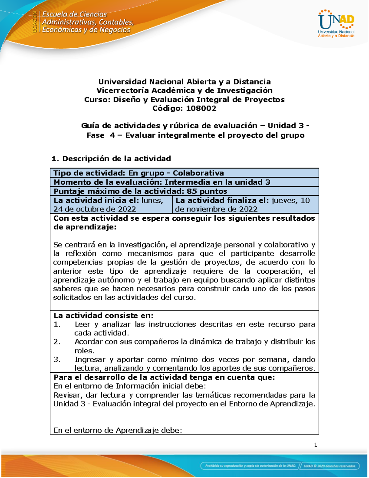 Guia de actividades y Rúbrica de evaluación - Unidad 3 - Fase 4 ...