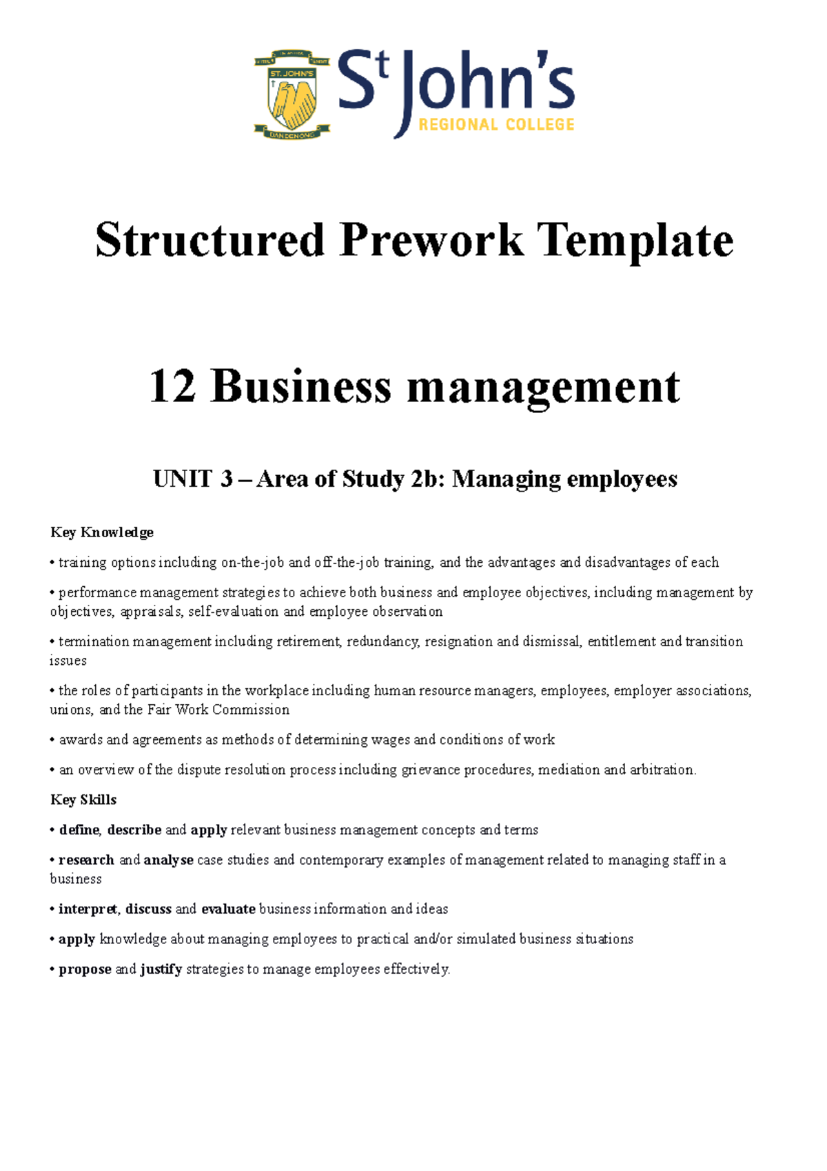 12 BUS MAN Structured prework template - U3O2b 2 - Structured Prework ...