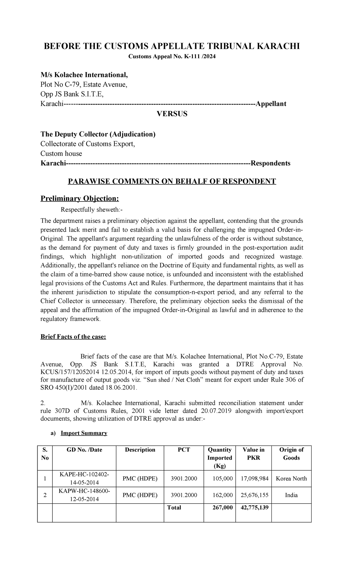 kolachee-tribunal-pwc-a-written-statement-before-the-customs