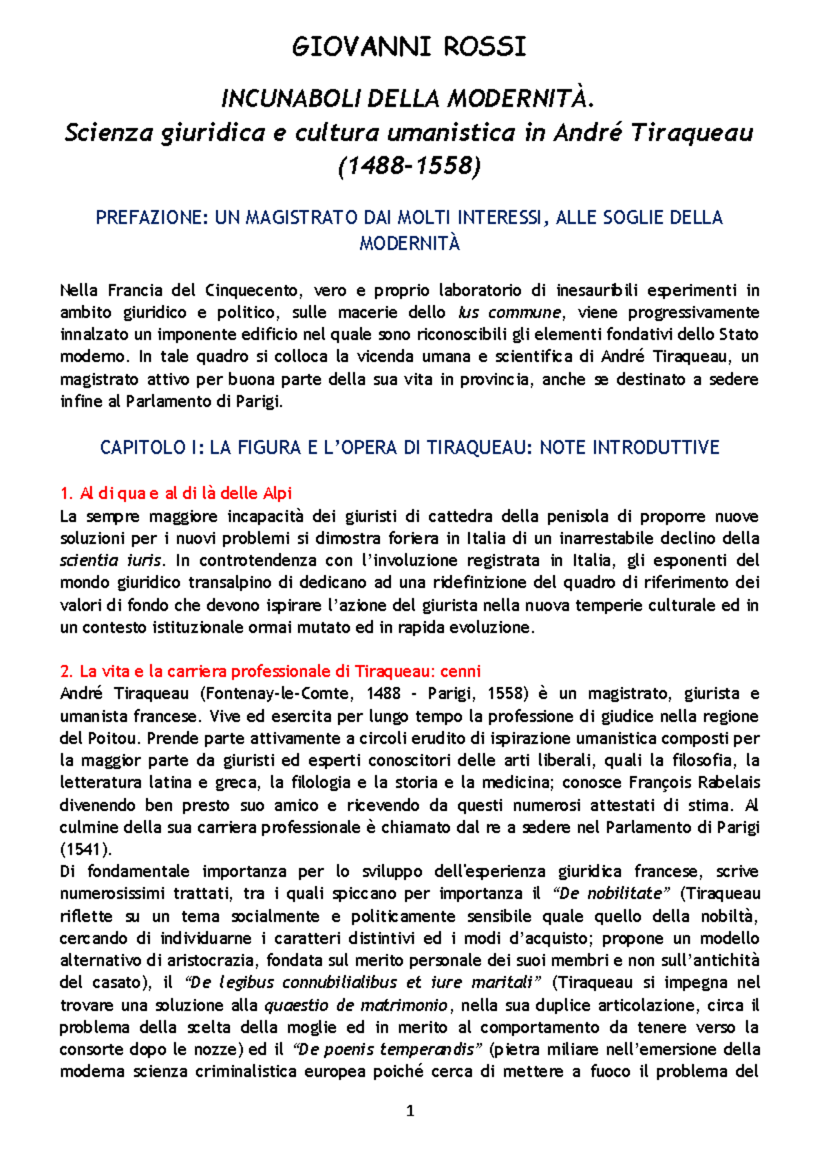Storia Del Diritto Medievale E Moderno Riassunto