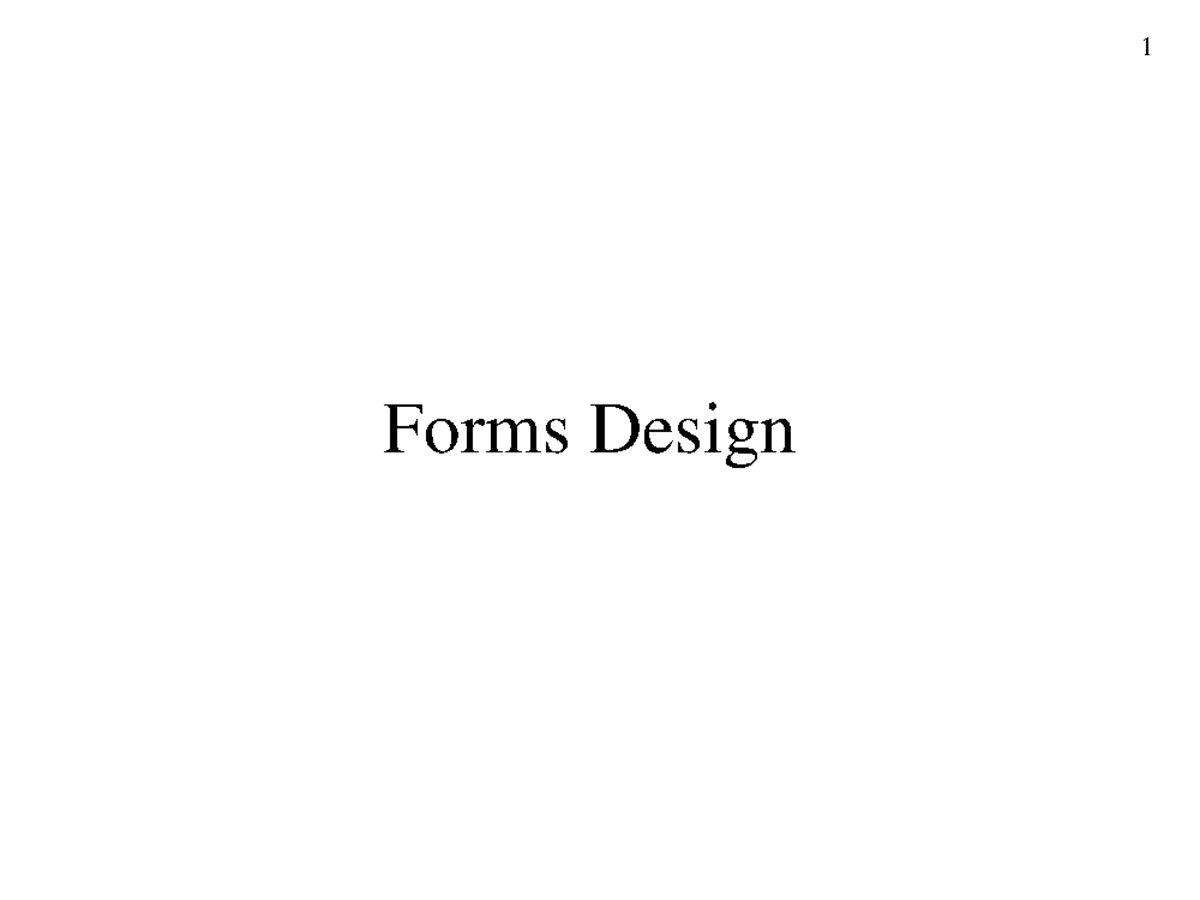 different forms of design