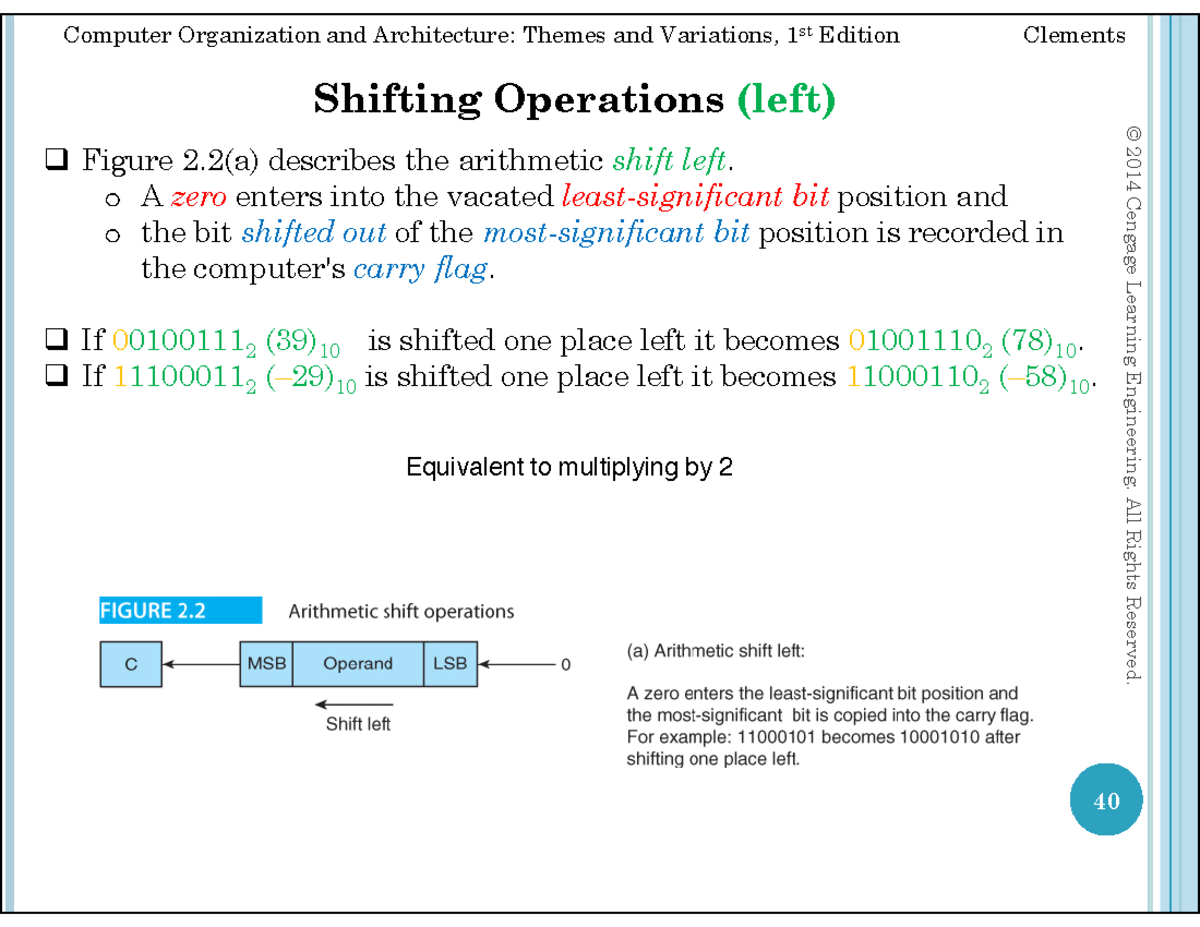 COA Chapter 02 V1 - ####### © 2014 Cengage Learning Engineering. All ...