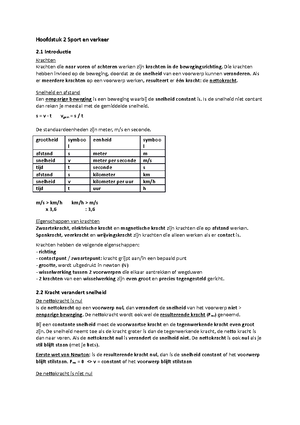 Natuurkunde H2 samenvatting - 2. Wat is het brandpunt van een lens ...