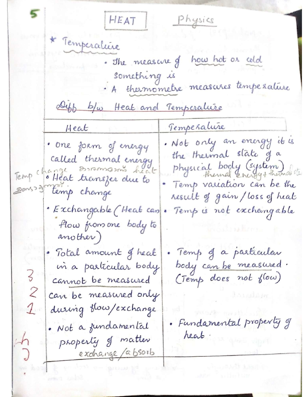 Heat(1) Heat and temperature difference heat transfer Studocu