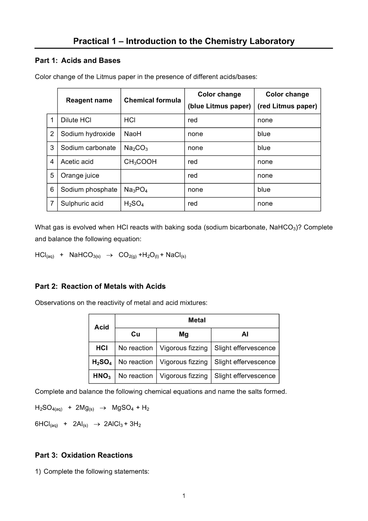 Practical 1 - Lab Pratical 1 - Practical 1 - Introduction To The ...