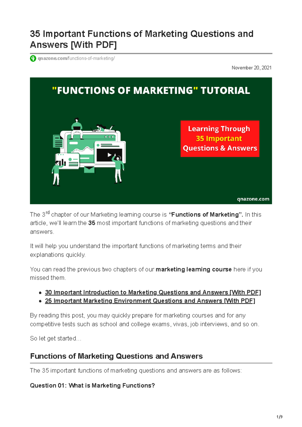 35-important-functions-of-marketing-questions-and-answers-with-pdf