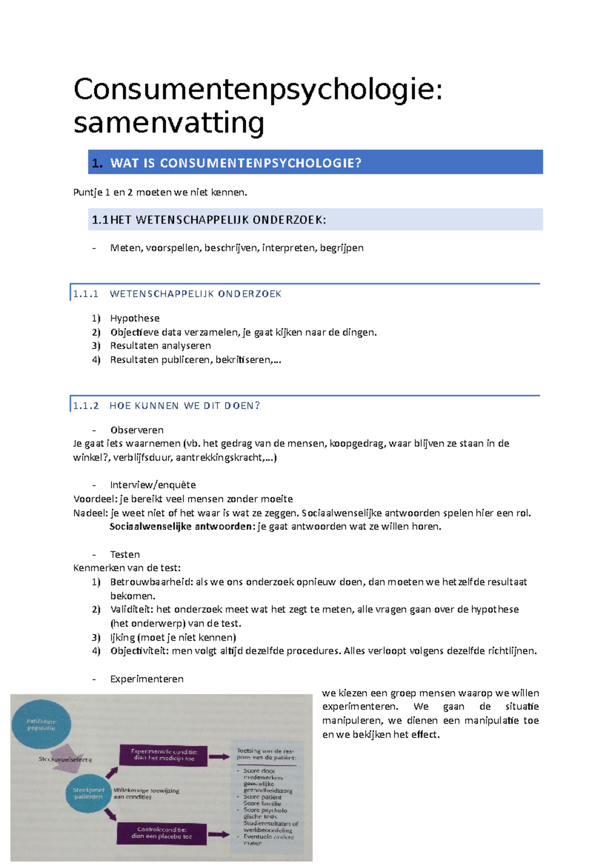 Samenvatting Consumentenpsychologie Jaar - Consumentenpsychologie ...