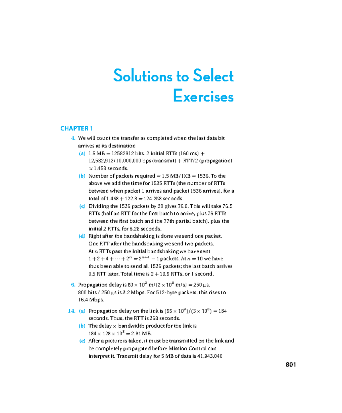 Selected-Solutions-9780123850591 - Solutions to Select Exercises ...