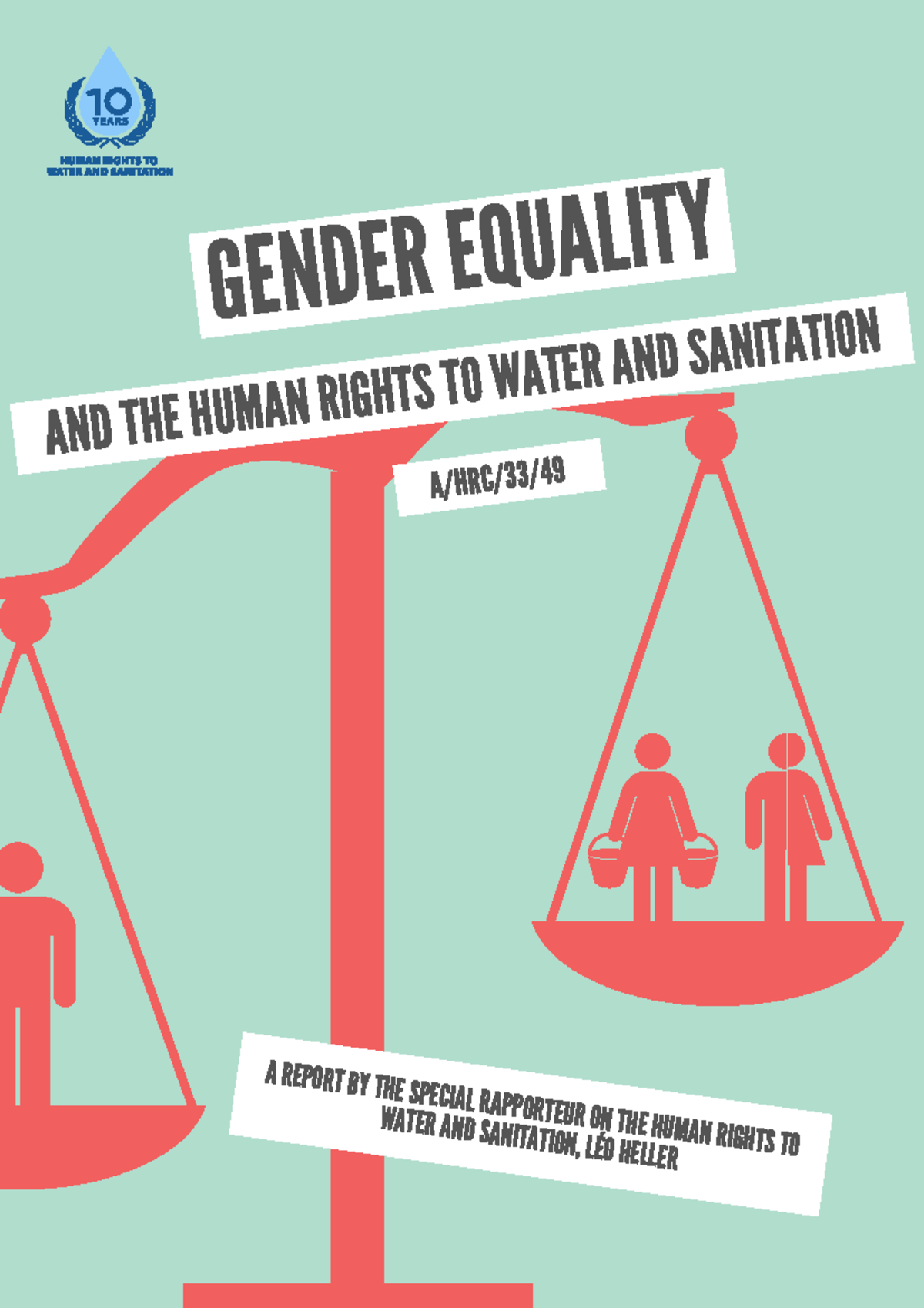 Gender - AND THE HUM AN RIGHTS TO W ATER AND SANIT ATION GENDER EQU ...