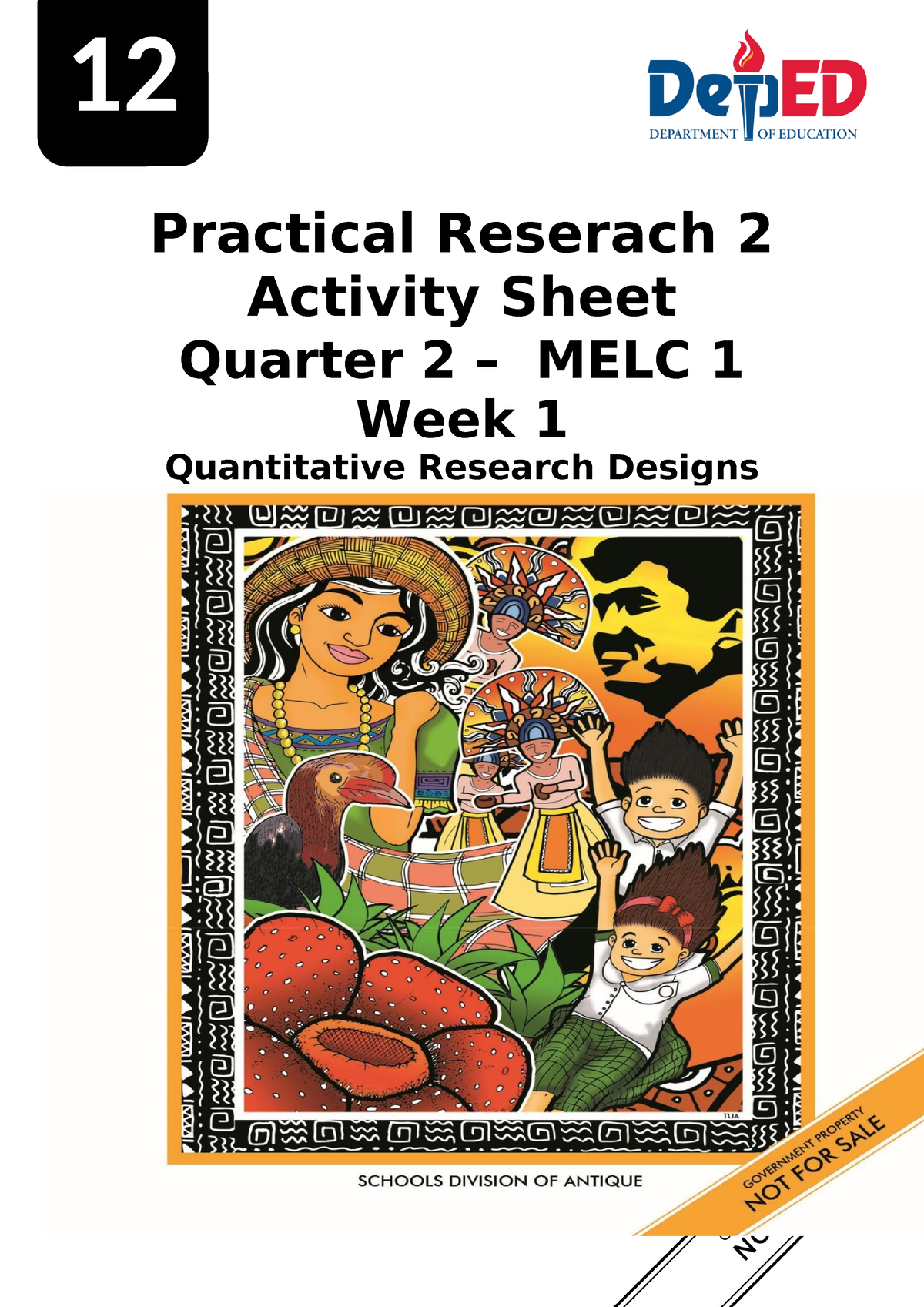 LAS SHS PR2 Q2 MELC1 Nietes - 12 Practical Reserach 2 Activity Sheet ...