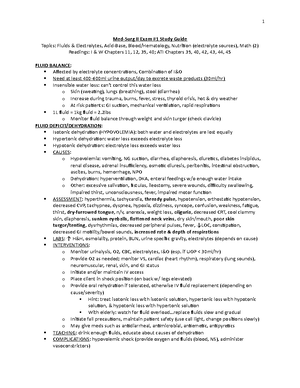 Med surg 1 care of perioperative client questions - 130 - Studocu