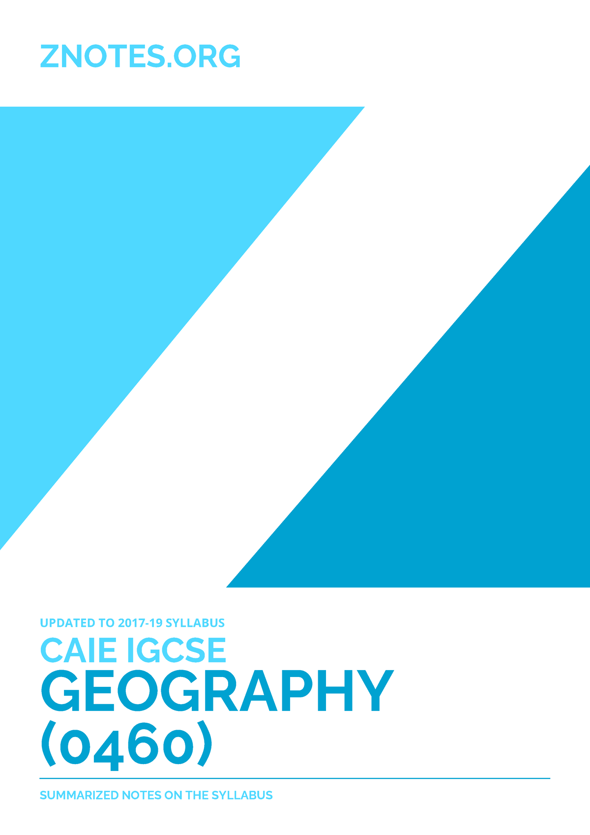 Caie Igcse Geography 0460 Theory V1 - Þkt ̄*¢͟t B ¢¶ii NÞ*$ ́kt ̄¢ ́tk ...