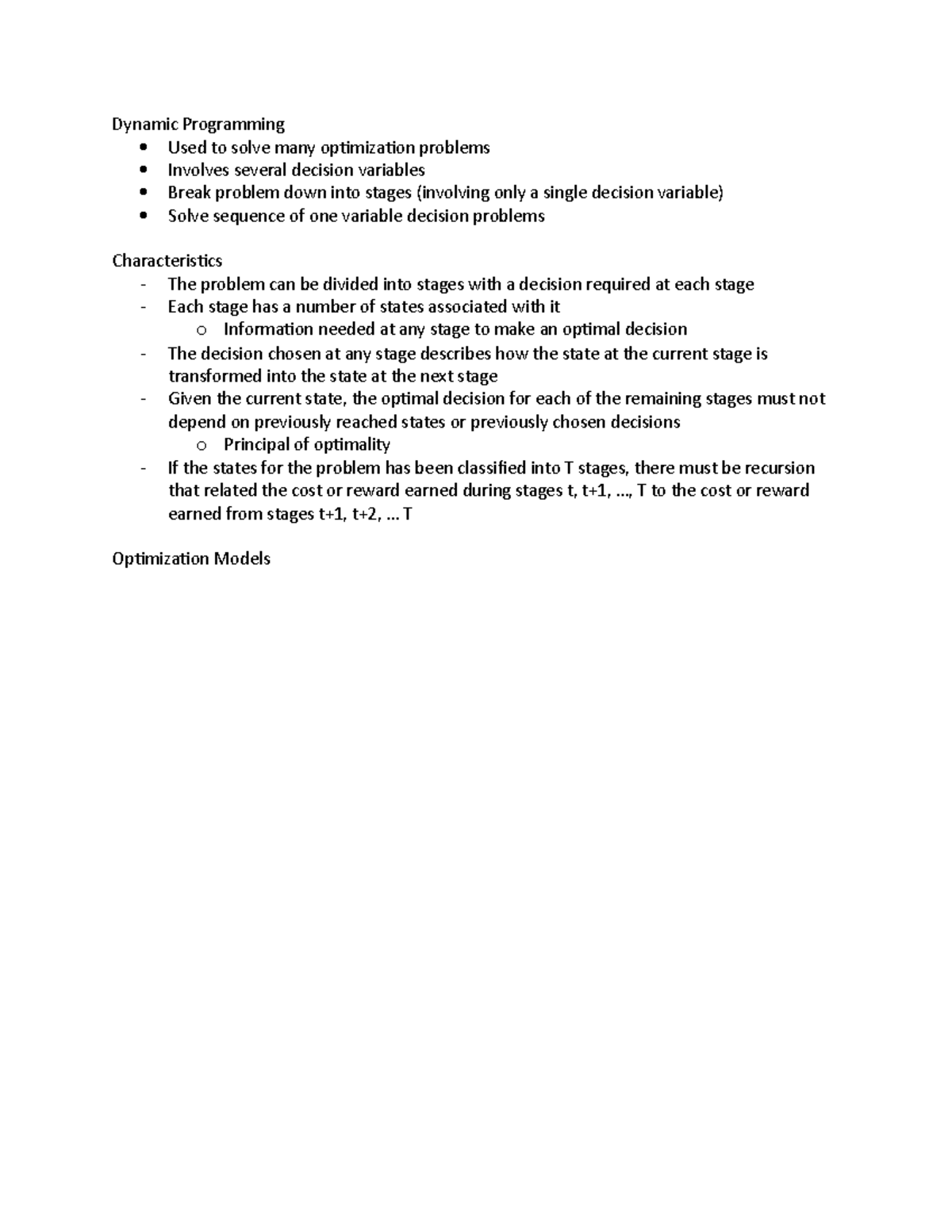 Integer Programming; Dynamic Programming ; Inventory Management ...