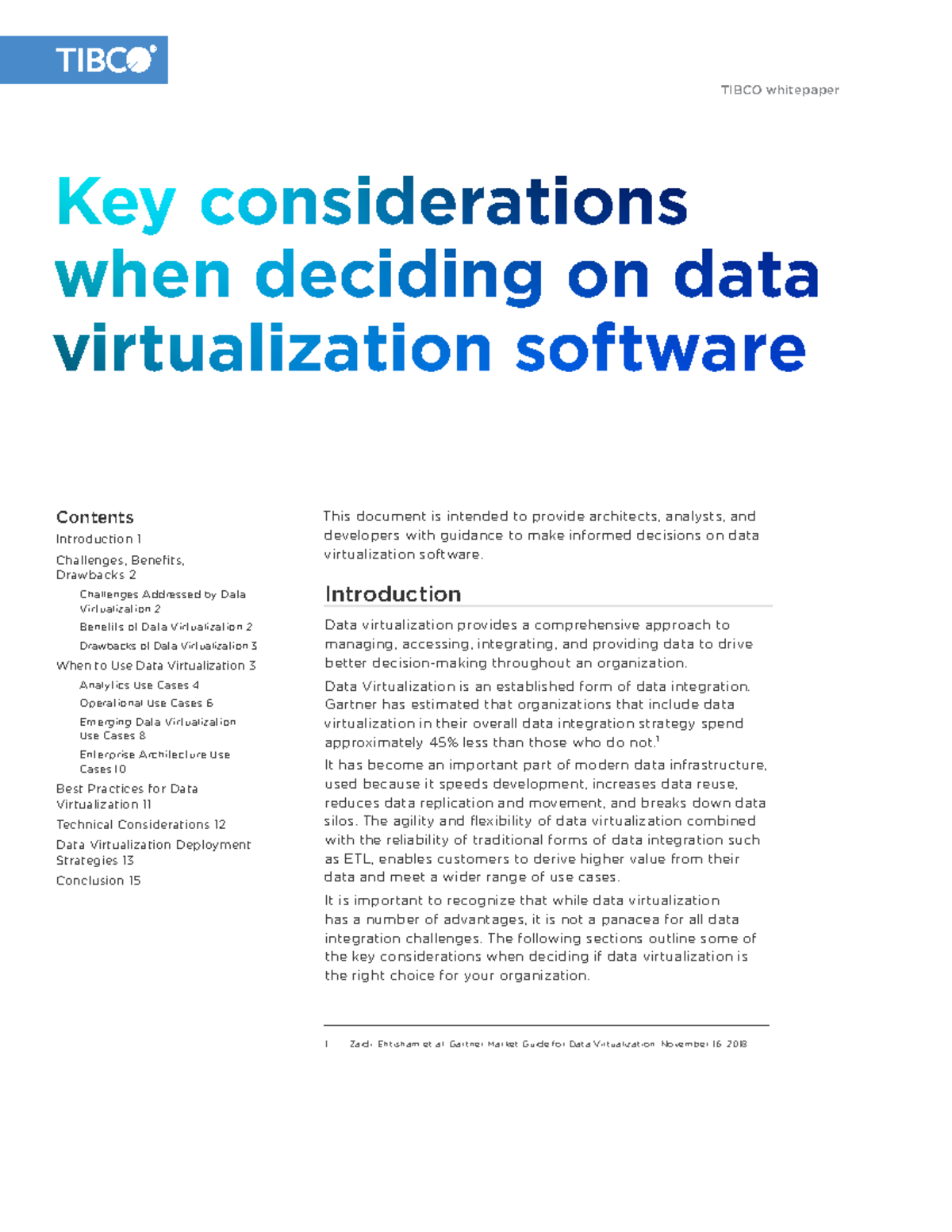 Final PDF Key considerations when deciding on data virtualization ...