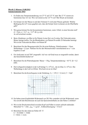 Theoretische Physik I (Mechanik) physik221  Uni Bonn  StuDocu