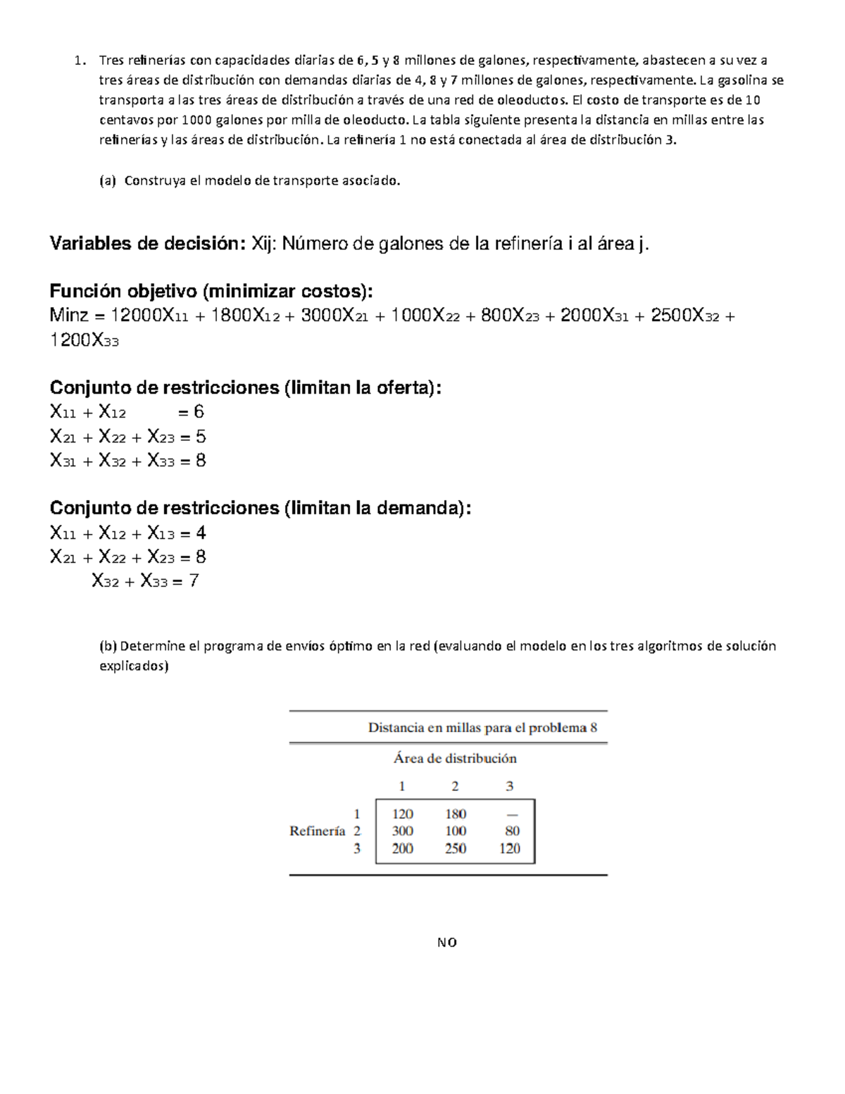 Parcial III 4 Julio 2020, Preguntas Y Respuestas - Tres Refinerías Con ...