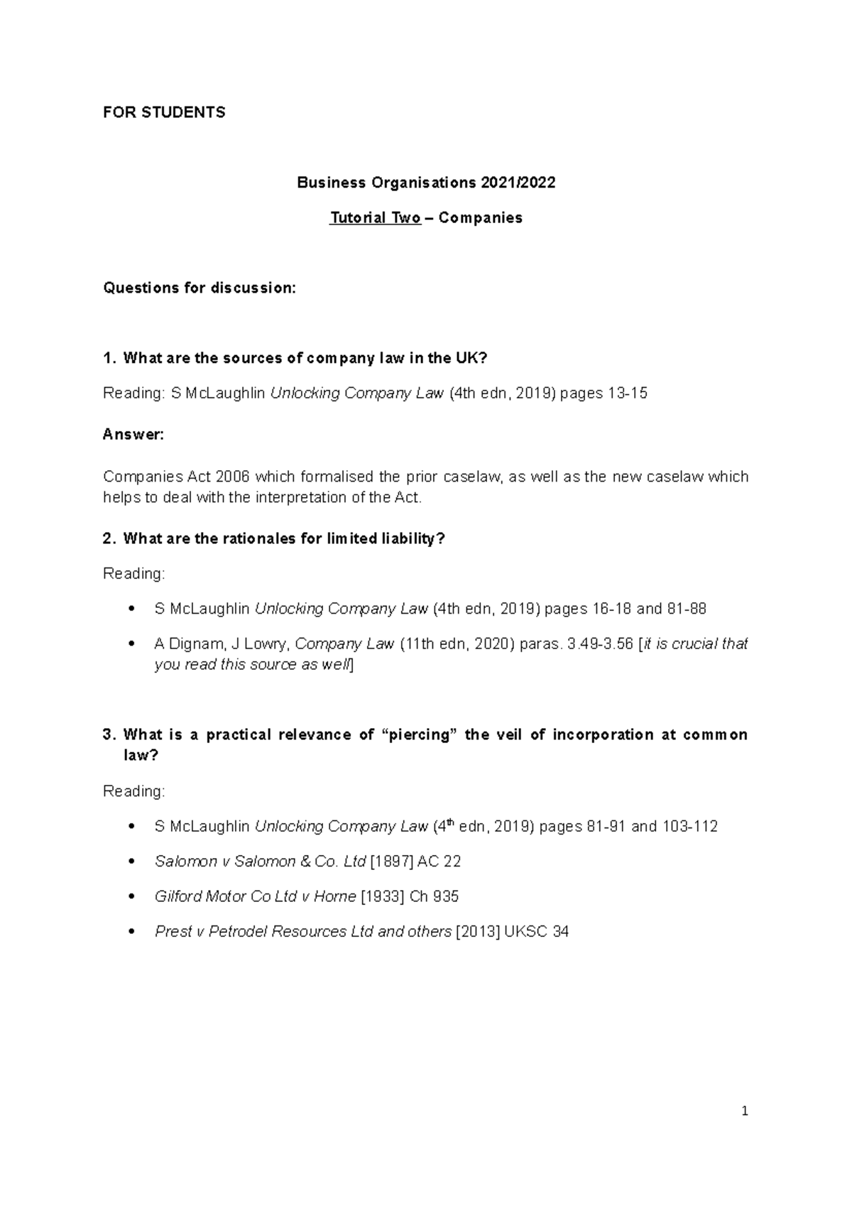 tutorial-2-company-law-for-students-business-organisations-2021