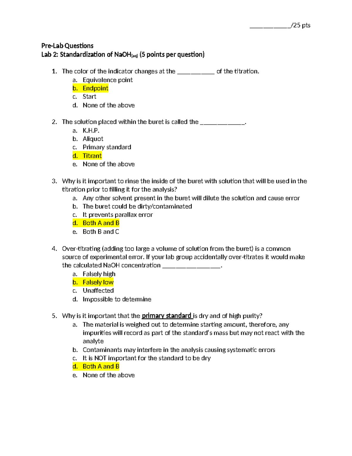 Prelab #2 - Penny statistics lab - ____________/25 pts Pre-Lab ...