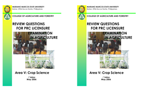 Crop sci - For advanced learning. - CROP SCIENCE 3 Farming Systems ...