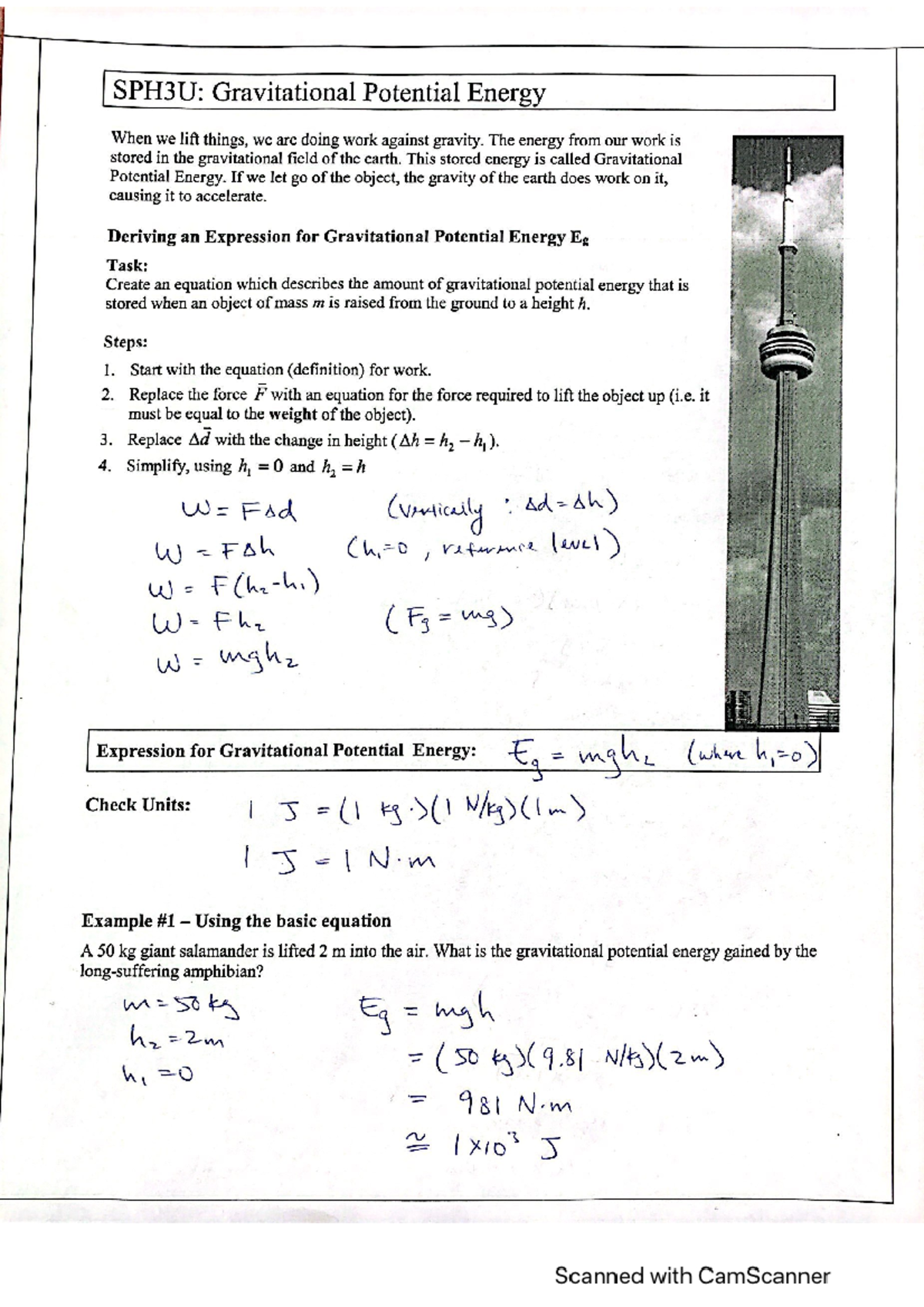 Eg Solutions - PHYSICS 1A03 - Studocu