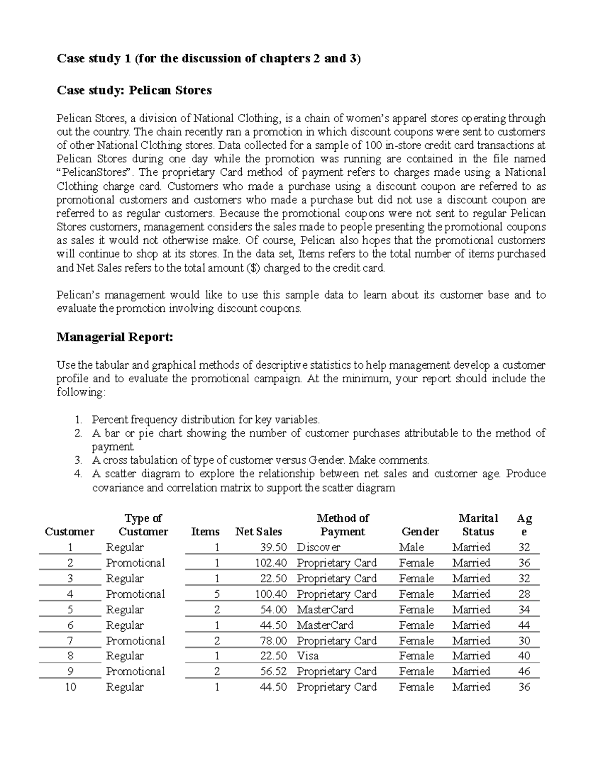 math case study examples class 3