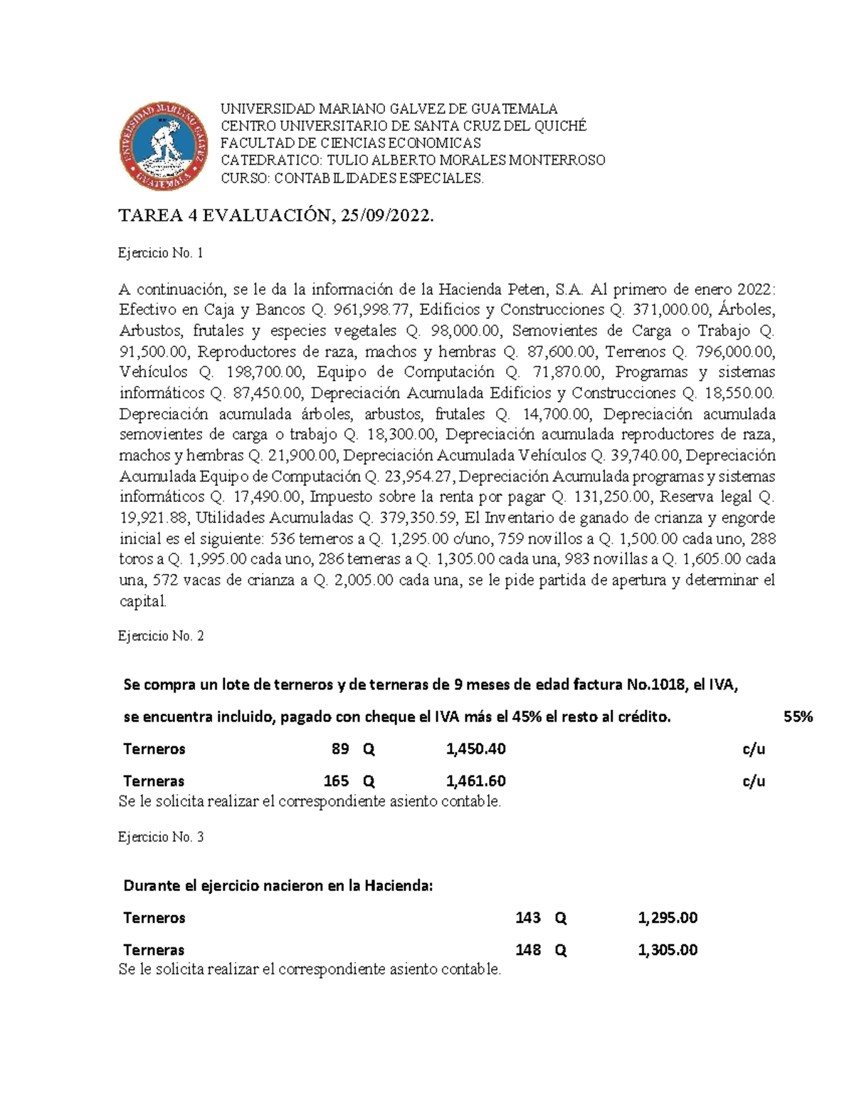 Tarea+4+Evaluaci%C3%B3n+Parcial+2022 - UNIVERSIDAD MARIANO GALVEZ DE ...