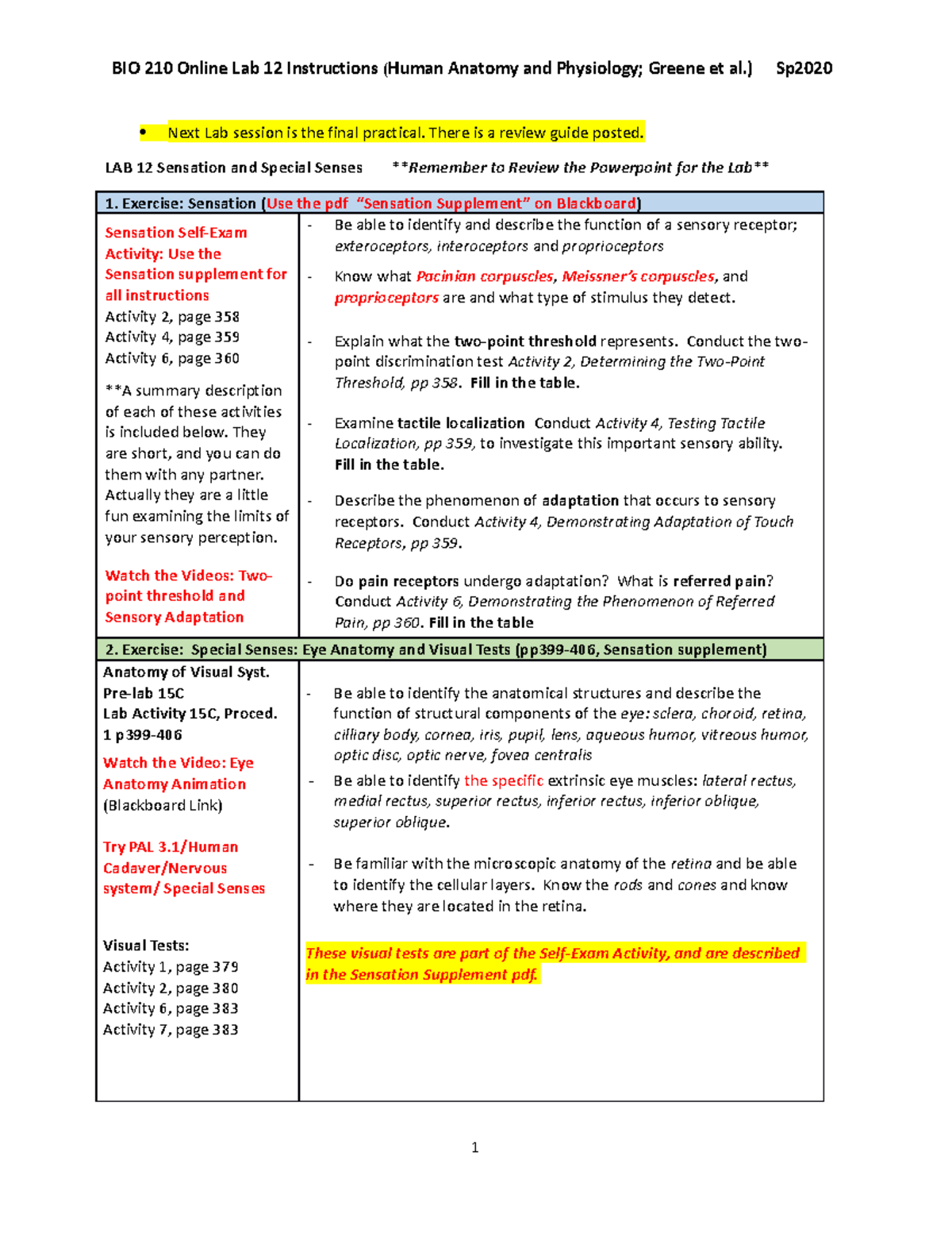 Bio 210 Lab 12 Online Instructional Notes F21 Greene(1) - BIO 210 ...