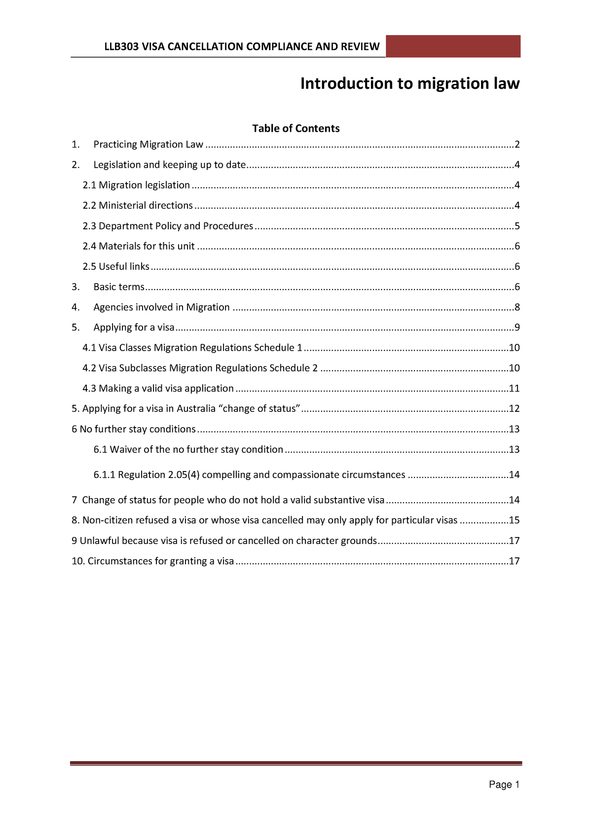 week-one-and-two-introduction-to-migration-law-introduction-to