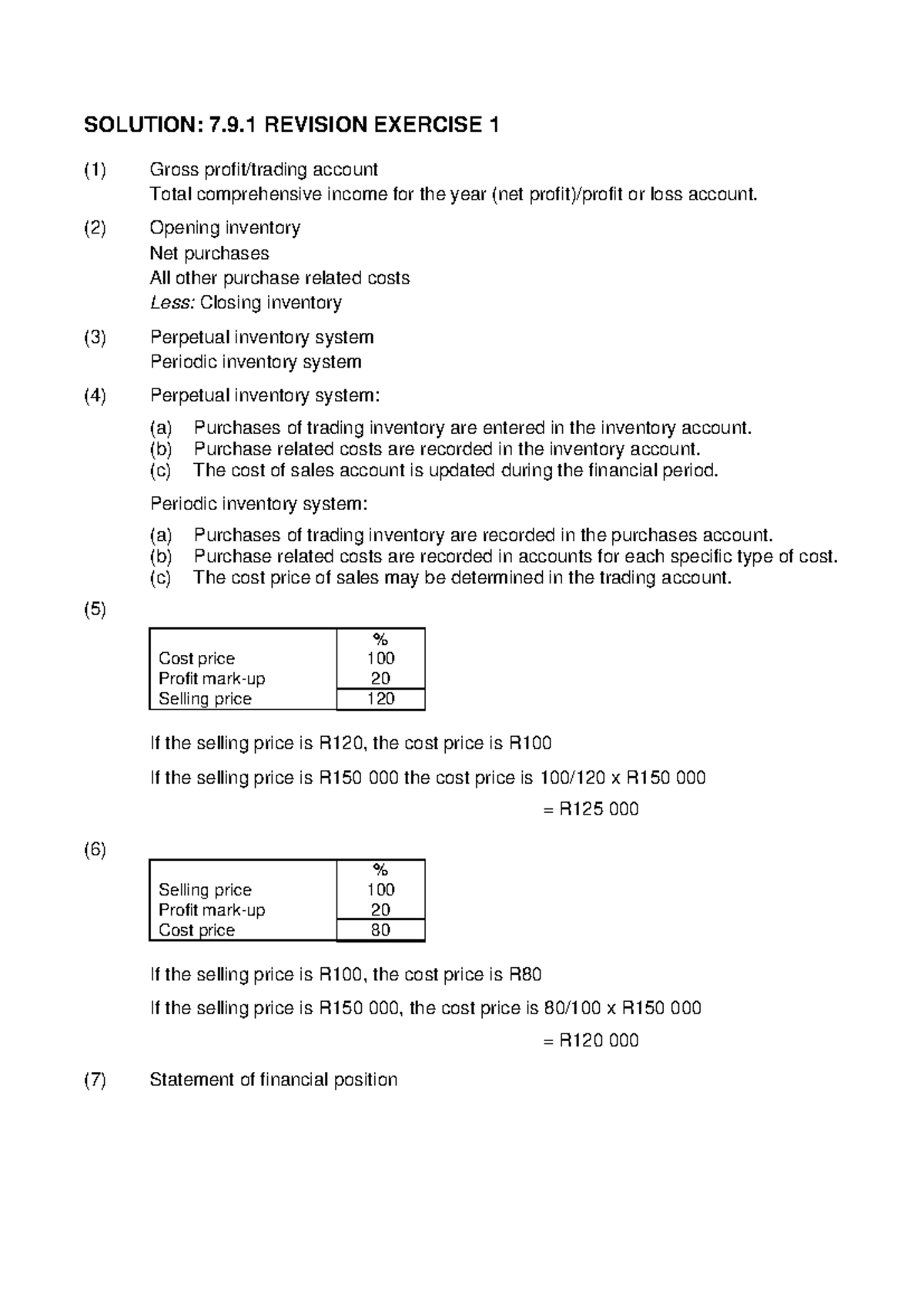 Fac1502 Study Unit 7 7 9 1 Revision Exercise 1 Solution Solution 7 9 Revision Exercise 1 1 Fac1502 Study Unit 7 7 9 1 Revision Exercise 1 Solution Solution 7 9 Revision Exercise 1 1