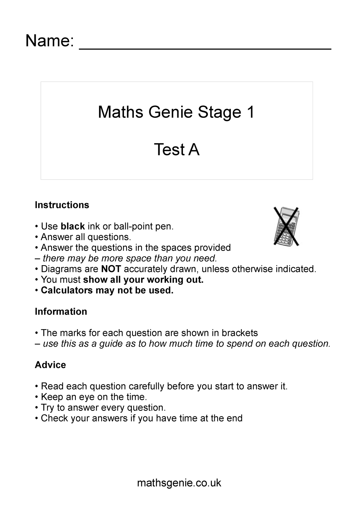 httpswww-mathsgenie-co-maths-genie-stage-1-test-a-name