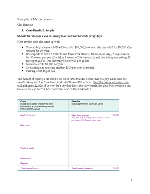 Ch. 1 Notes - Principles Of Microeconomics Chapter 1. The Core ...