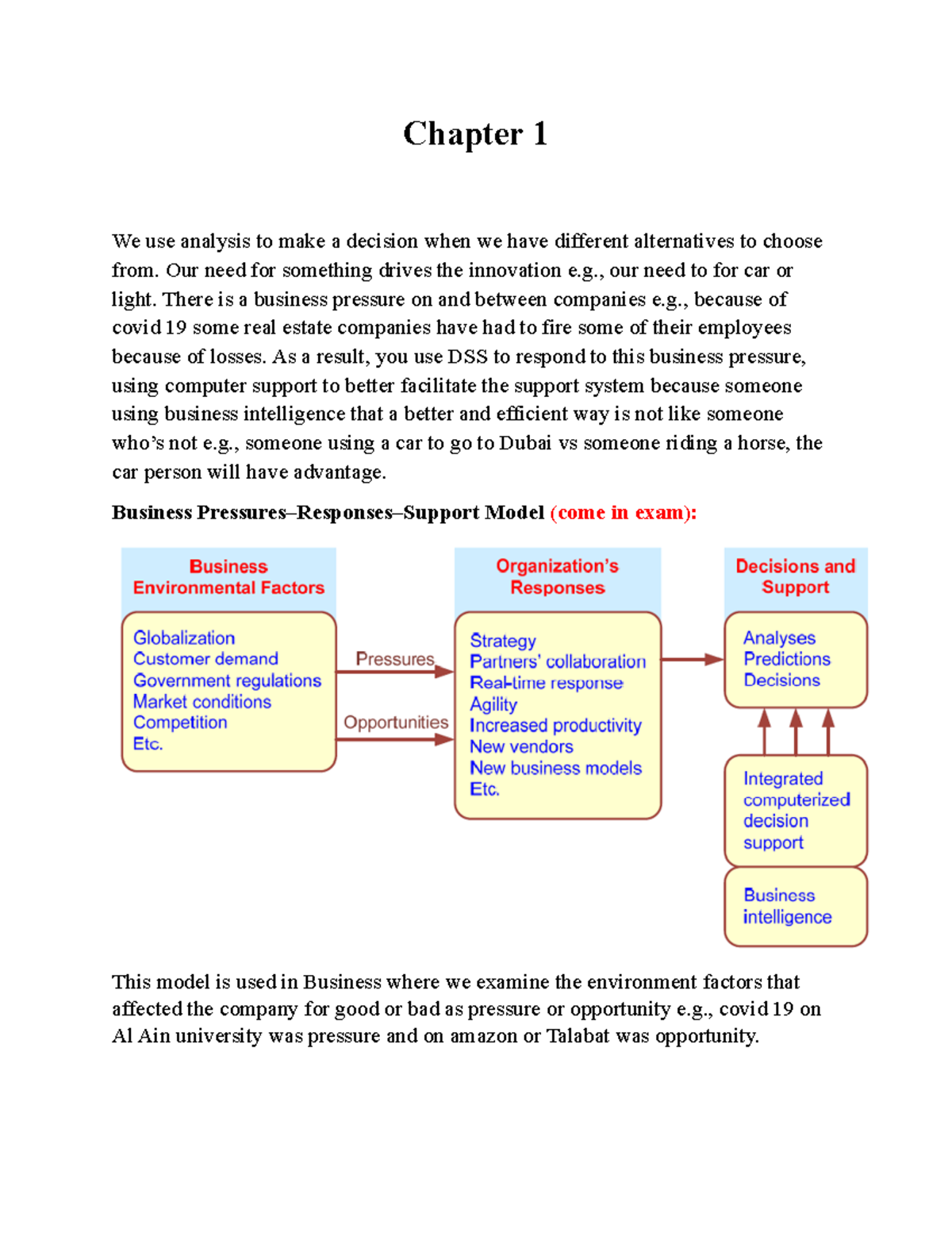 literature review decision support systems