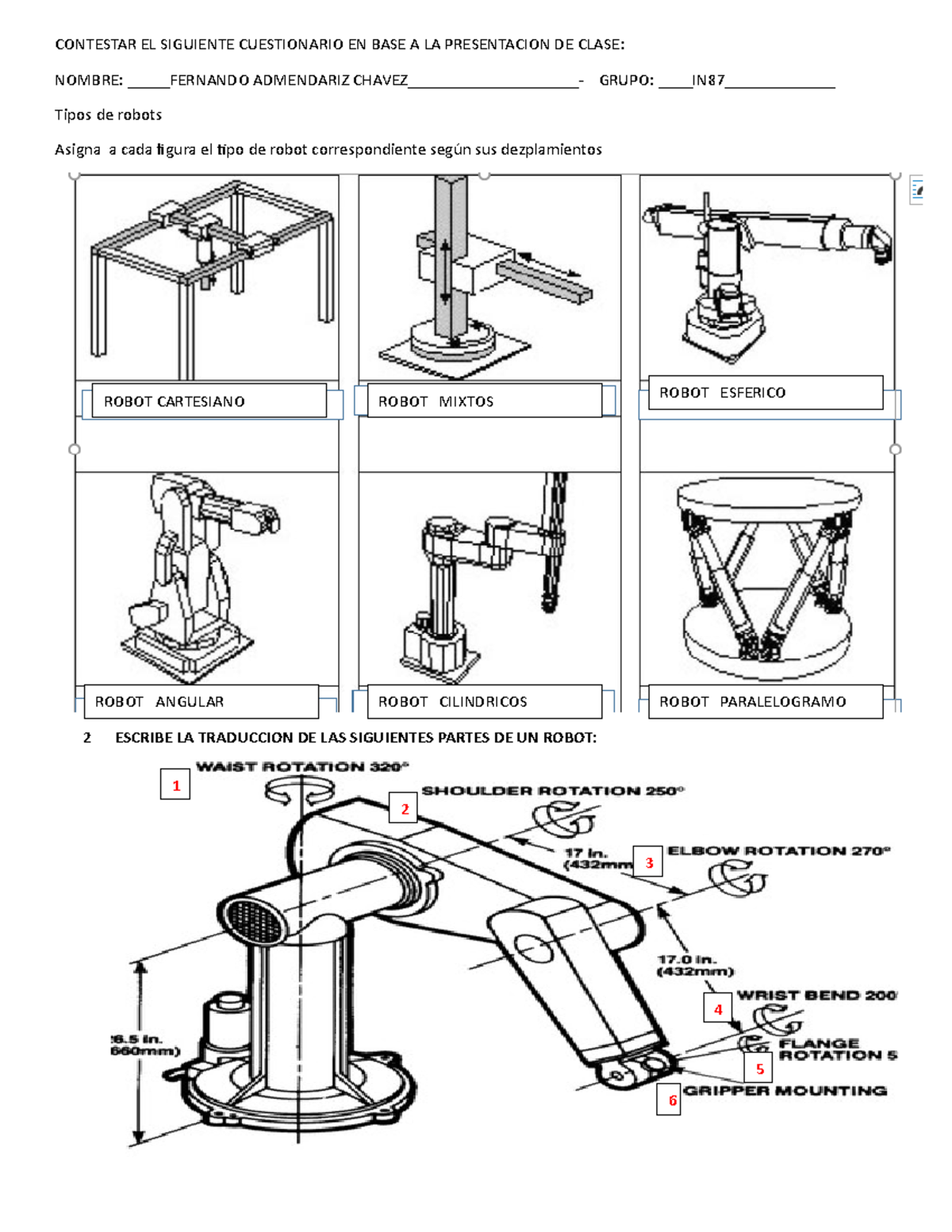 Automatatizacion - Lecture notes 3 - CONTESTAR EL SIGUIENTE ...