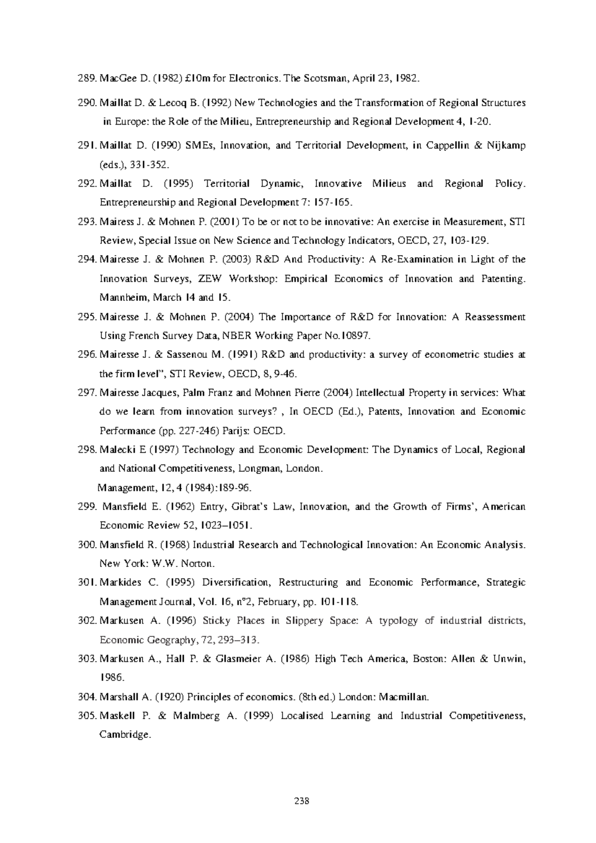 HIGH Technology FIRM Innovation 37 - 238 MacGee D. (1982) £10m for ...