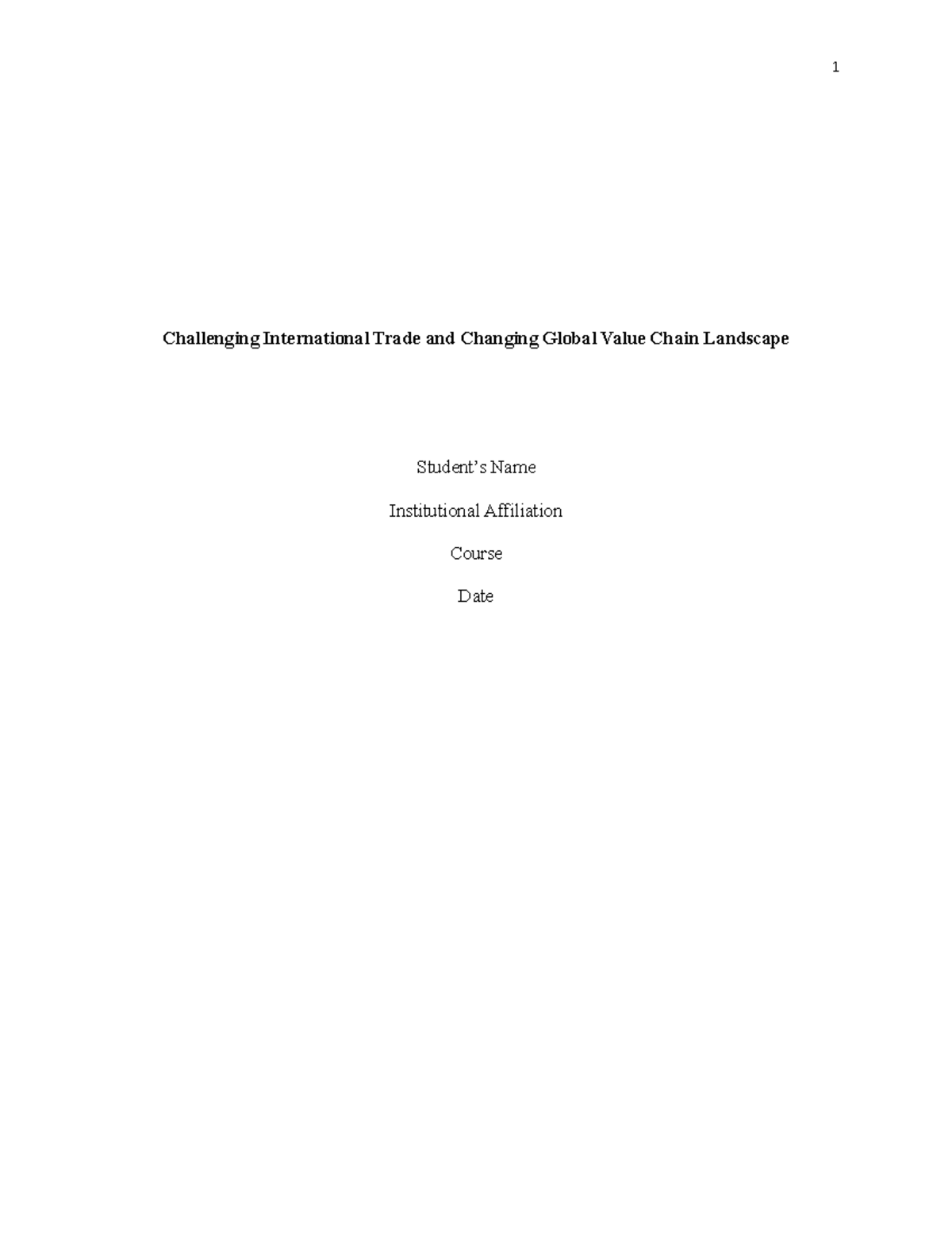 1 global value chains 1700(1). revised - Challenging International ...