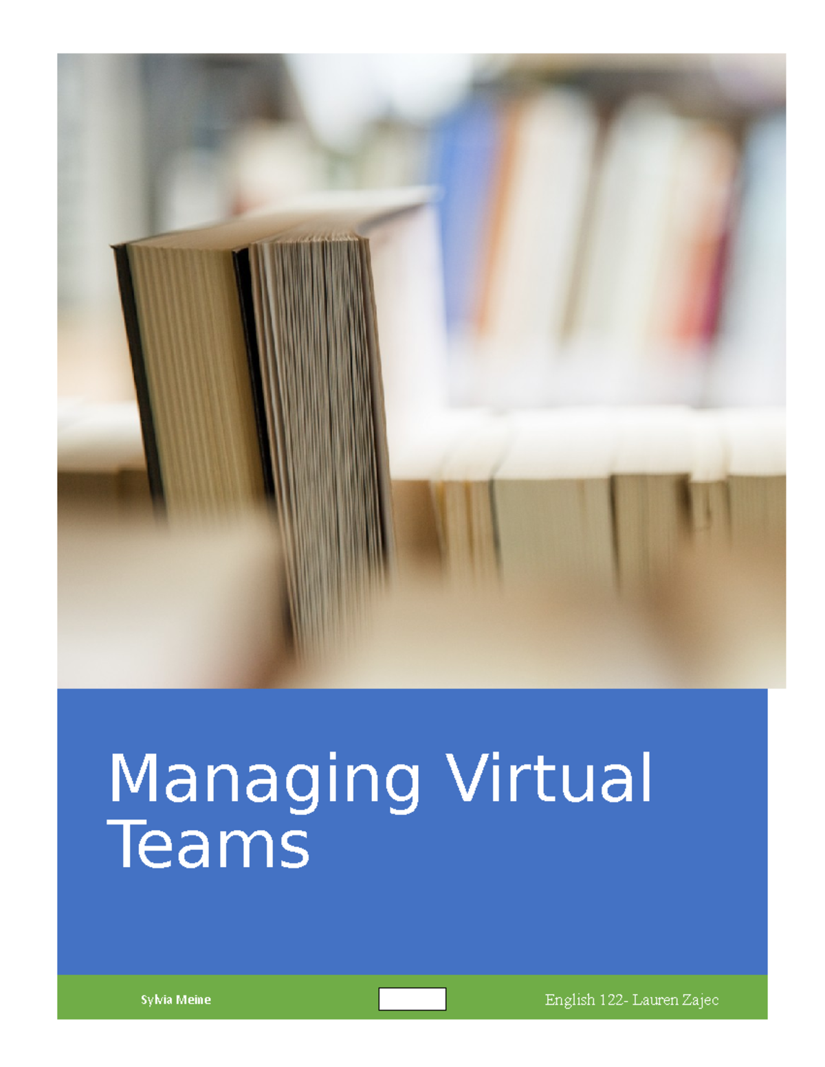 managing virtual teams thesis statement