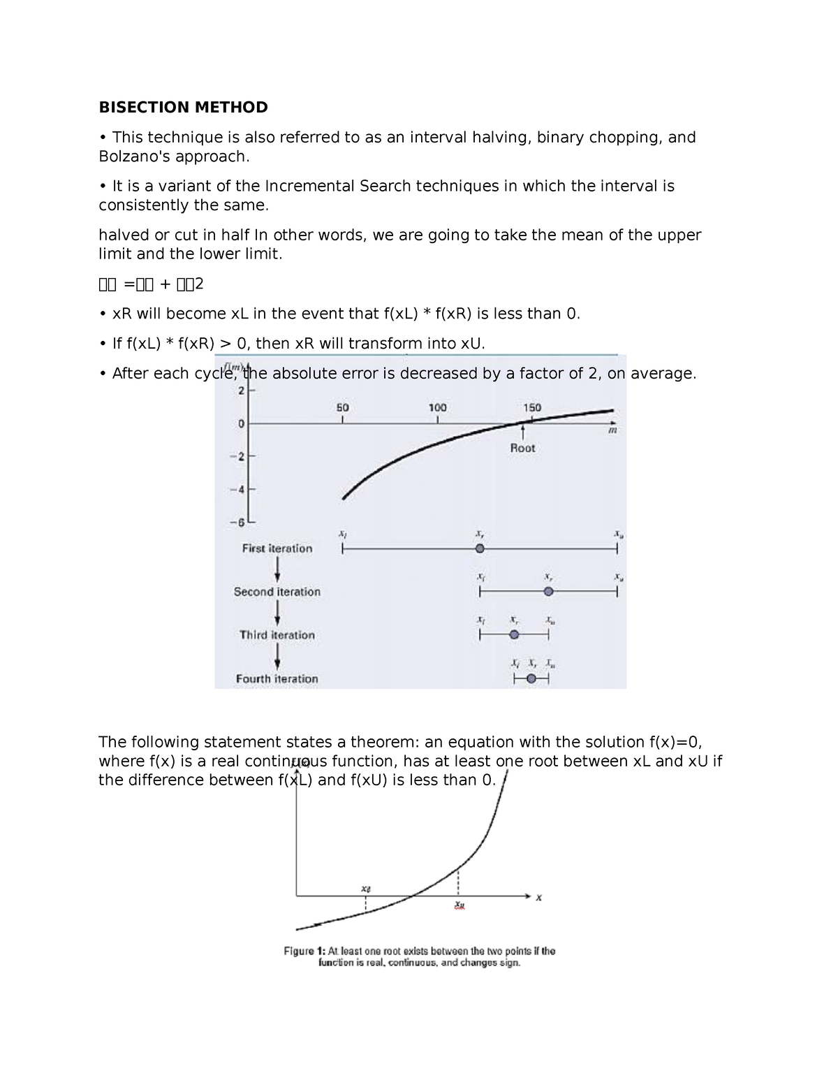 Bisection Method - BISECTION METHOD This Technique Is Also Referred To ...