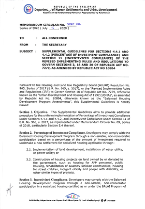 Memorandum Circular No - Systems Integration And Architecture 1 - Studocu