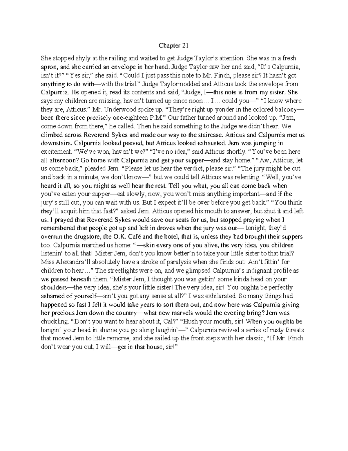 Chapter 21 TKB - Read this pdf for additional insight and better ...