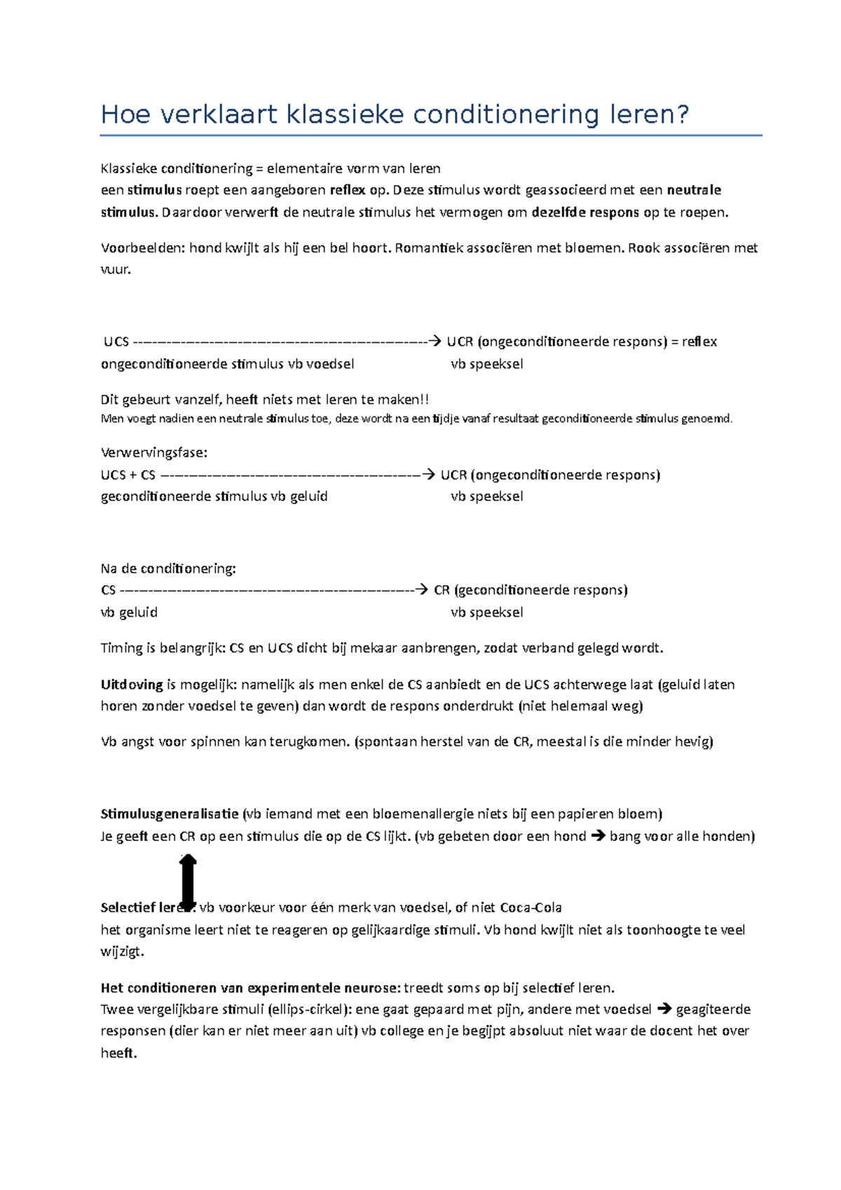 Leren verklaart door klassieke en operante conditionering - Hoe ...