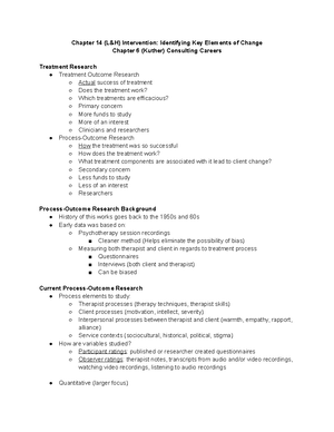 PSY 241 0 Chapter 8 (L&H) Notes - Chapter 8 (L&H) Assessment: Self ...